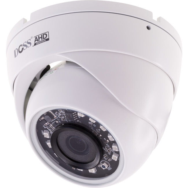 Doss Mini Dome AHD Camera 1080P with 15M IR and 3.6mm Lens