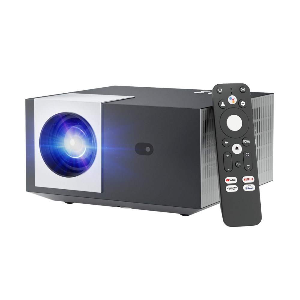 Devanti Video Project 4K 1080P Official Google TV 5G Wifi Home Cinema
