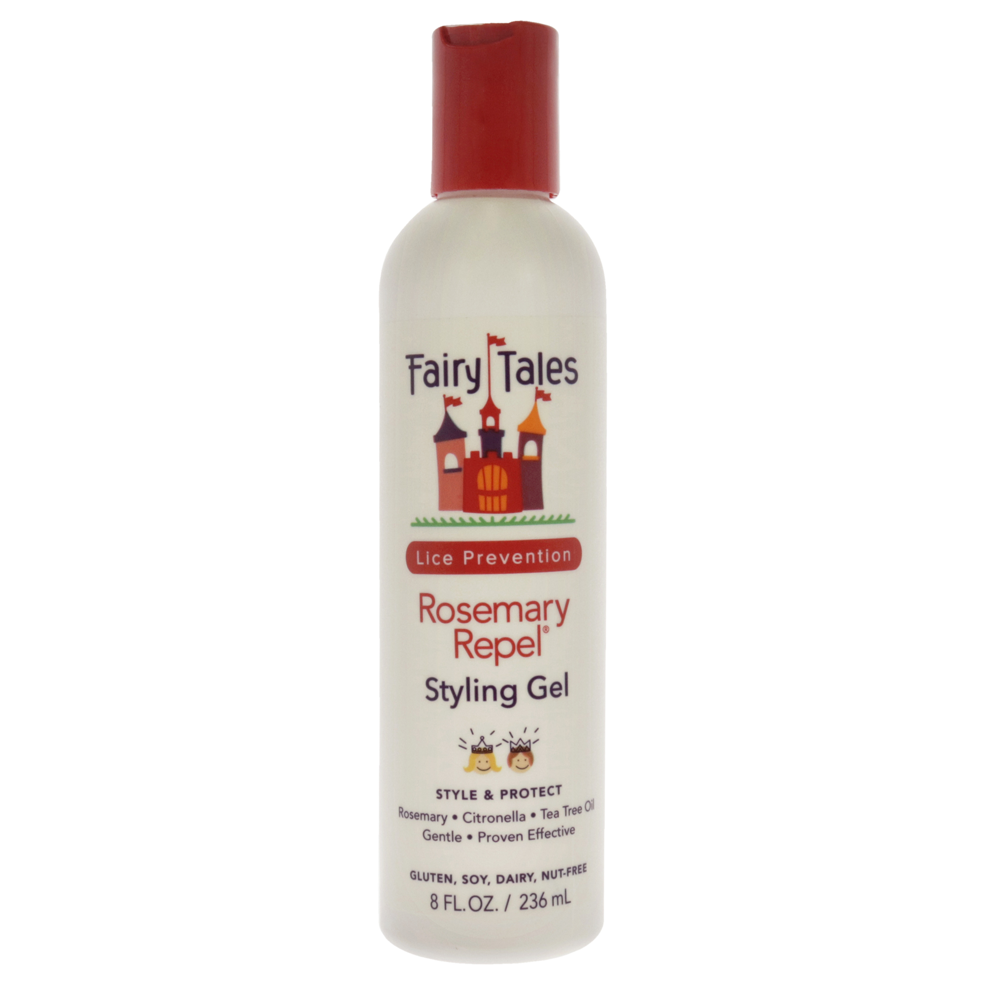 Rosemary Repel Styling Gel by Fairy Tales for Kids - 8 oz Gel
