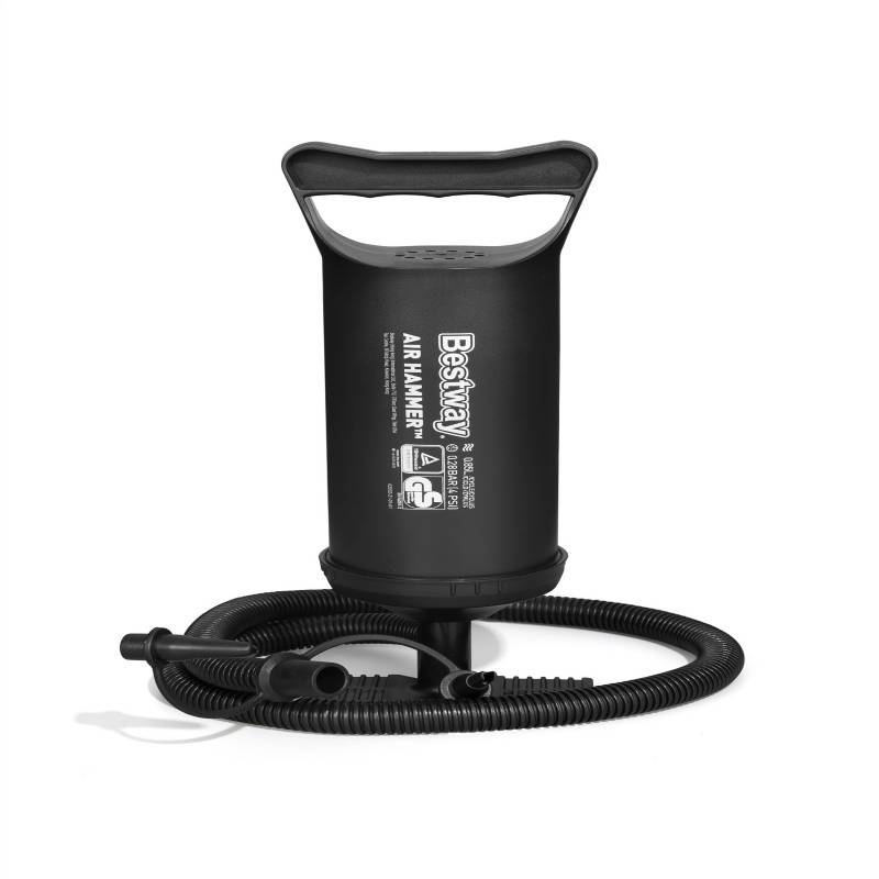 BESTWAY - COLCHON INFLABLE 2 PLAZAS PORTÁTIL CON 2 ALMOHADAS + INFLADOR - 3