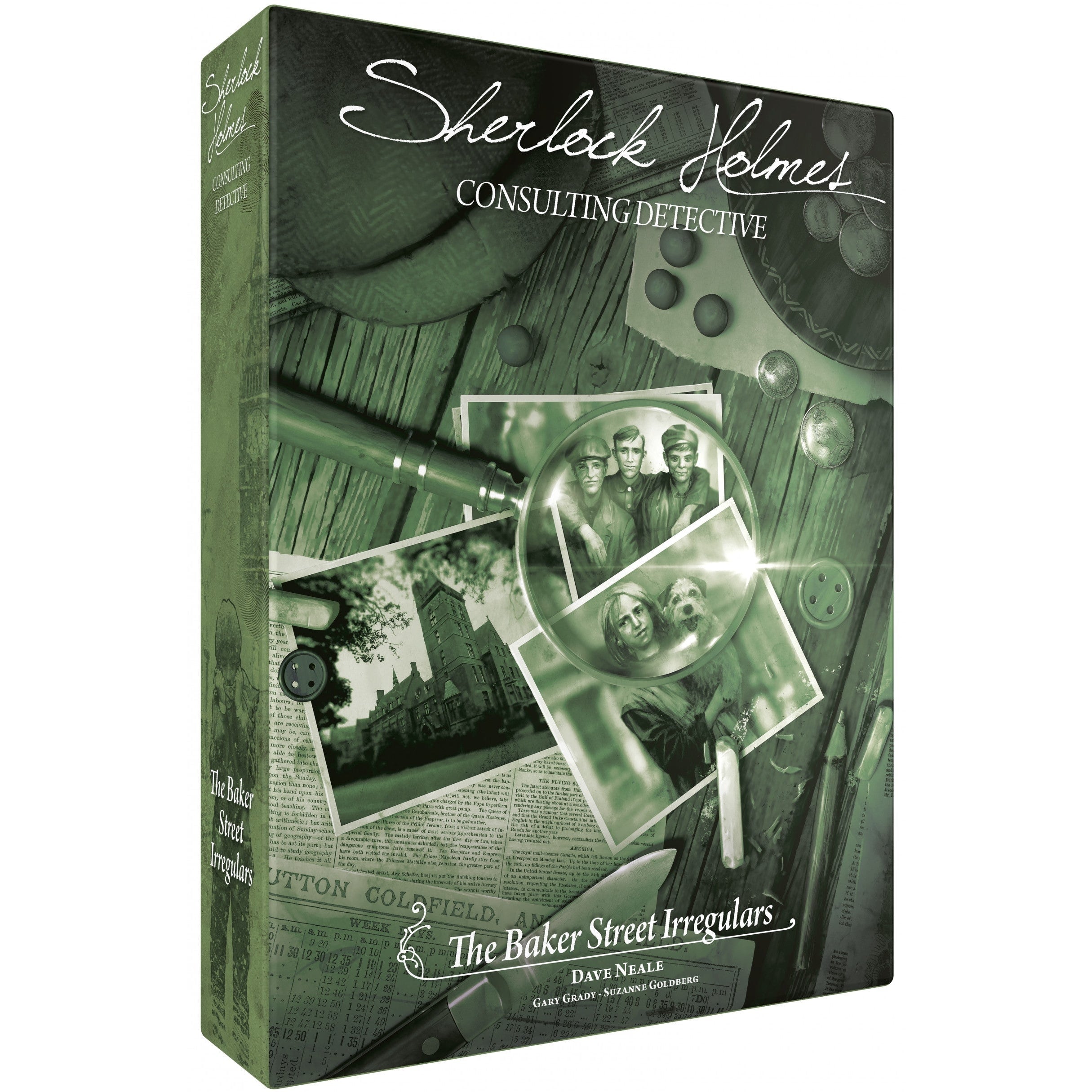 Asmodee Sherlock Holmes Consulting Detective Baker Street Irregulars Game