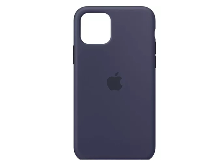 FUNDA SILICONE CASE PARA IPHONE 15 AZUL + MICA DE VIDRIO 11D COMPLETO