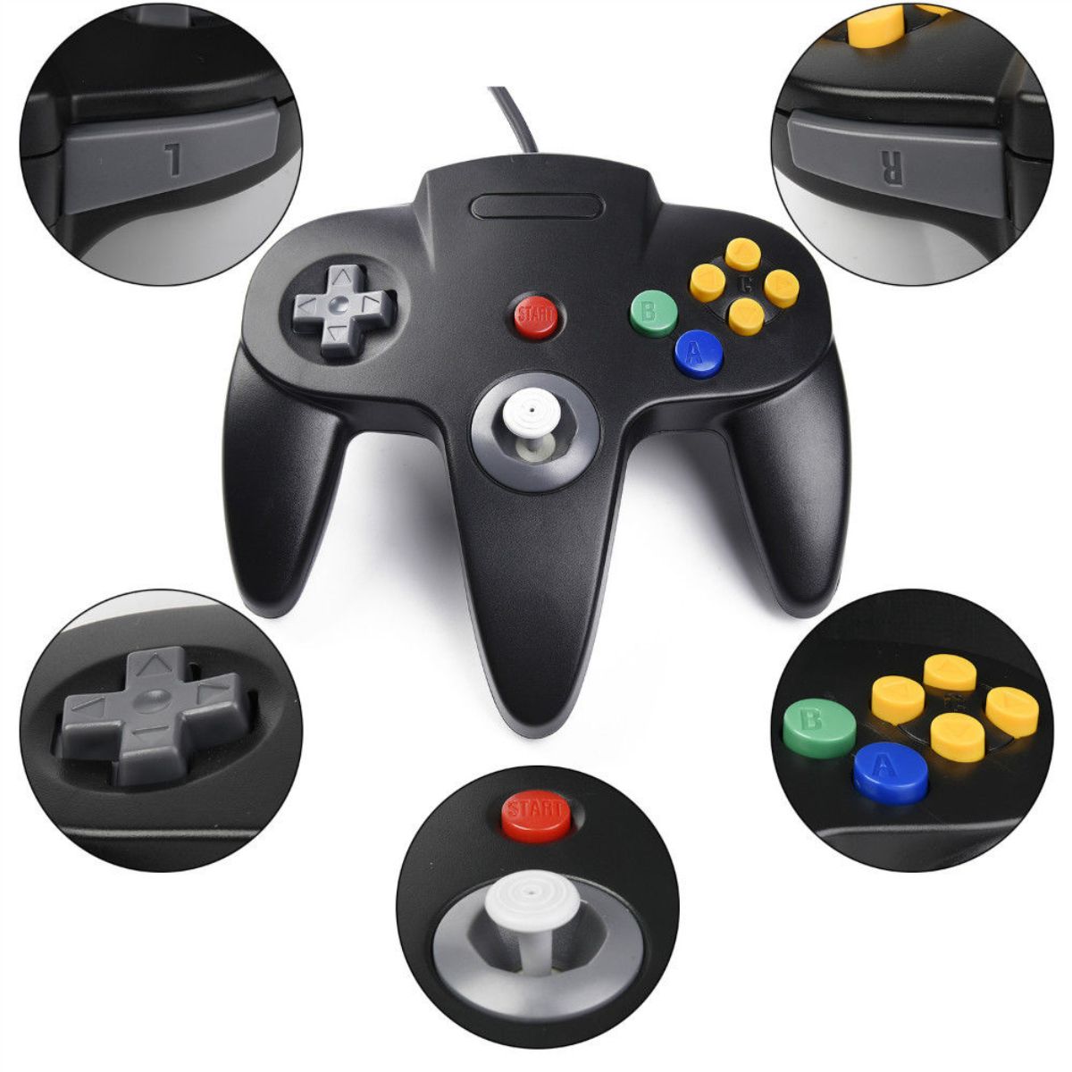 MANDO COMPATIBLE CON NINTENDO 64