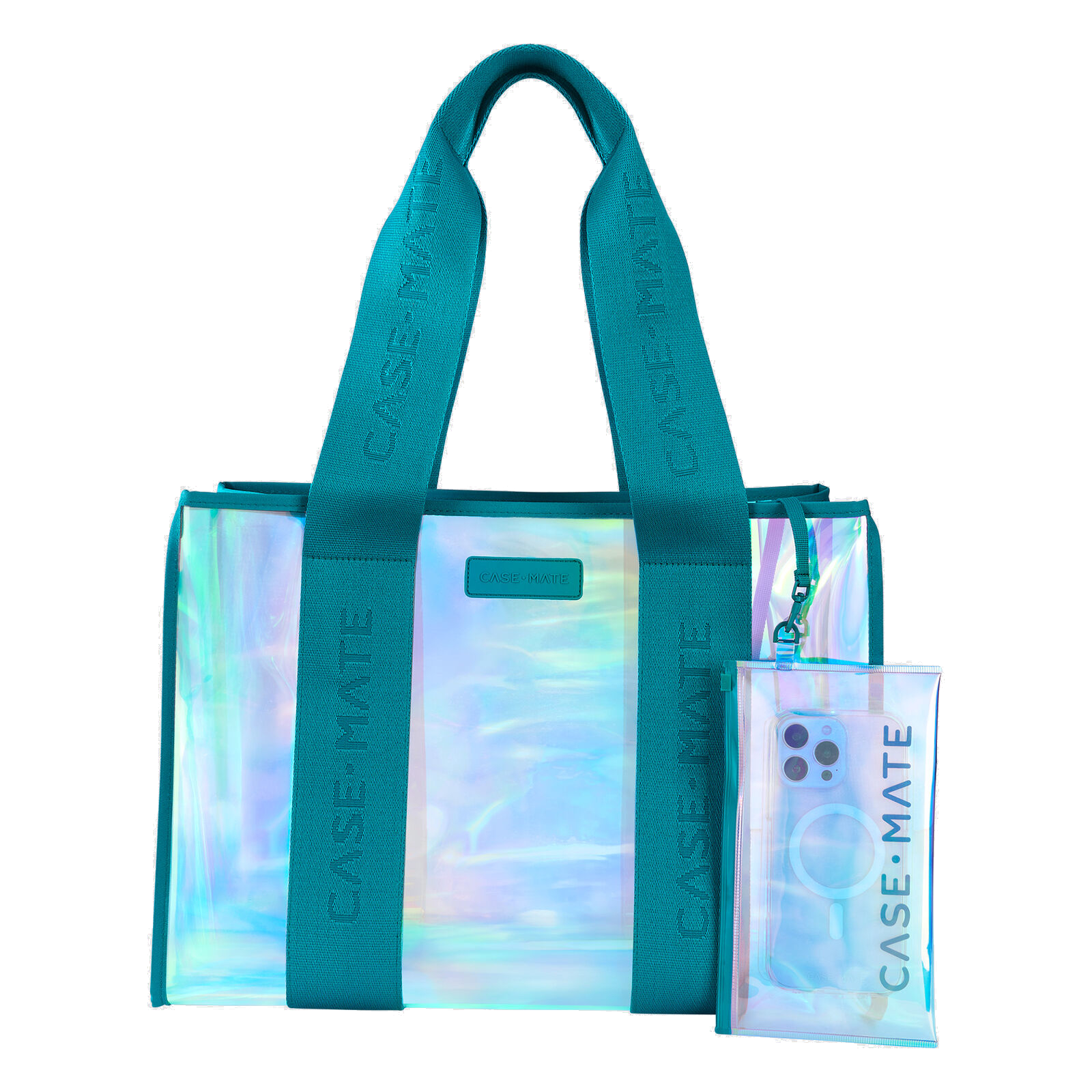 Case-Mate Emerald Soap Bubble Tote with Phone Pouch