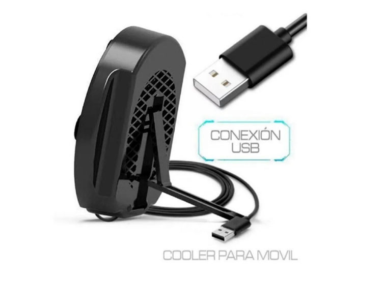 VENTILADOR COOLER PARA CELULAR CON CABLE USB