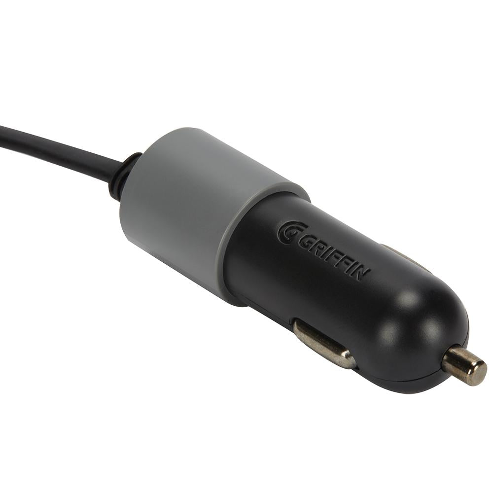Griffin PowerJolt Dual Car Charger with Micro USB Connector - Black