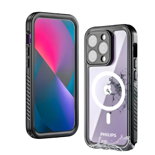 Philips Waterproof Magnetic Case for iPhone 15 Plus