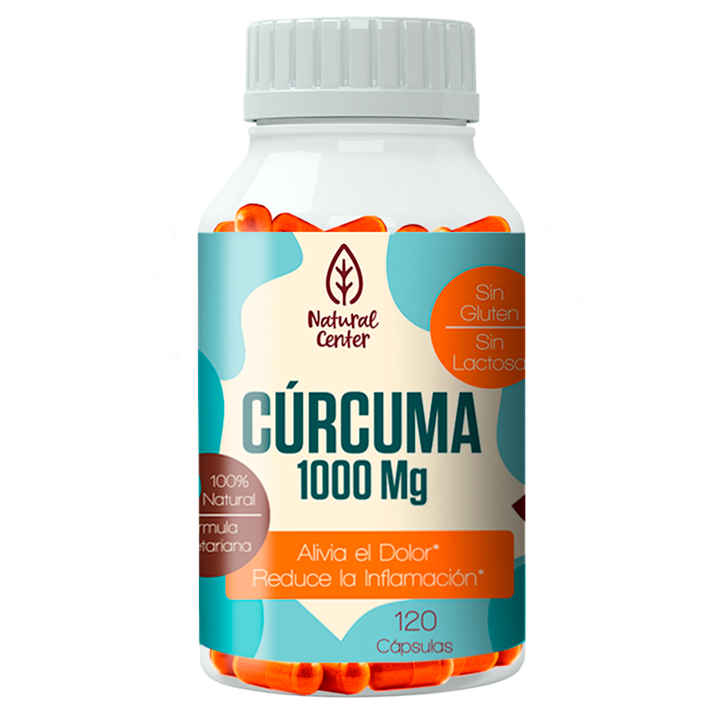 CÚRCUMA 1000 MG - NATURAL CENTER