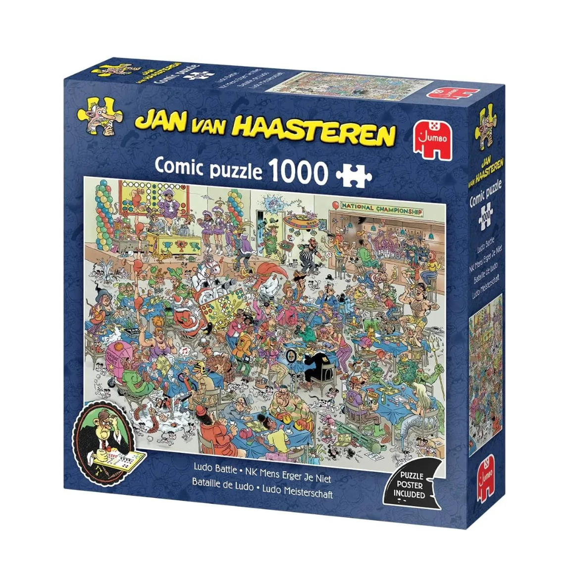 Jumbo 1000pc JVH Ludo Battle Puzzle