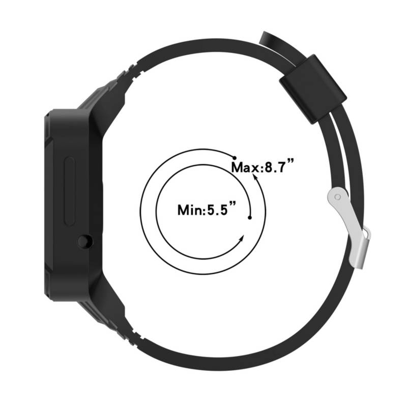 CORREA + CASE ARMOR PARA XIAOMI MI WATCH LITE 1 / 2 - NEGRO