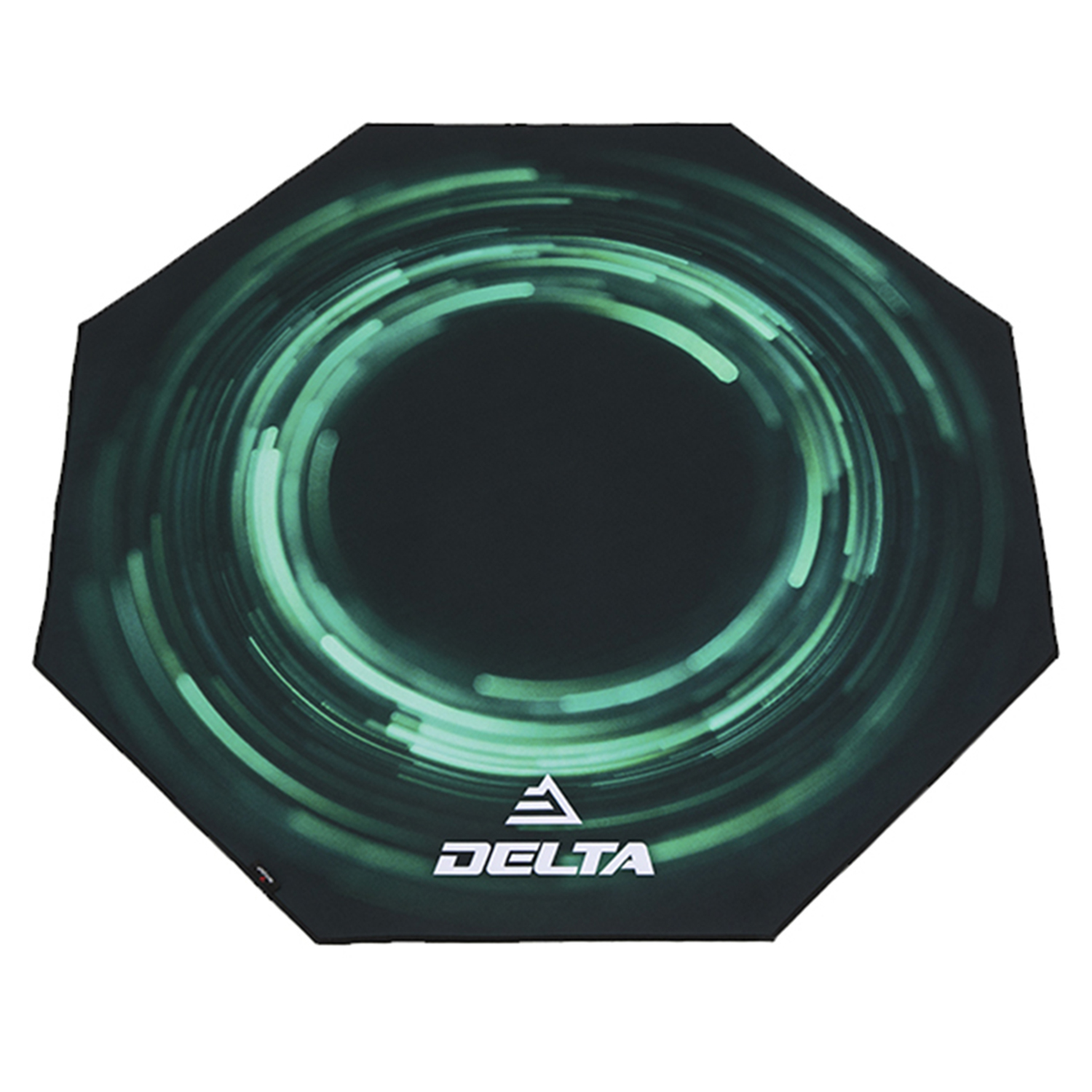 PROTECTOR DE PISO EN ALFOMBRA DELTA GAMER DECORPLAS PARA SILLAS COLOR VERDE