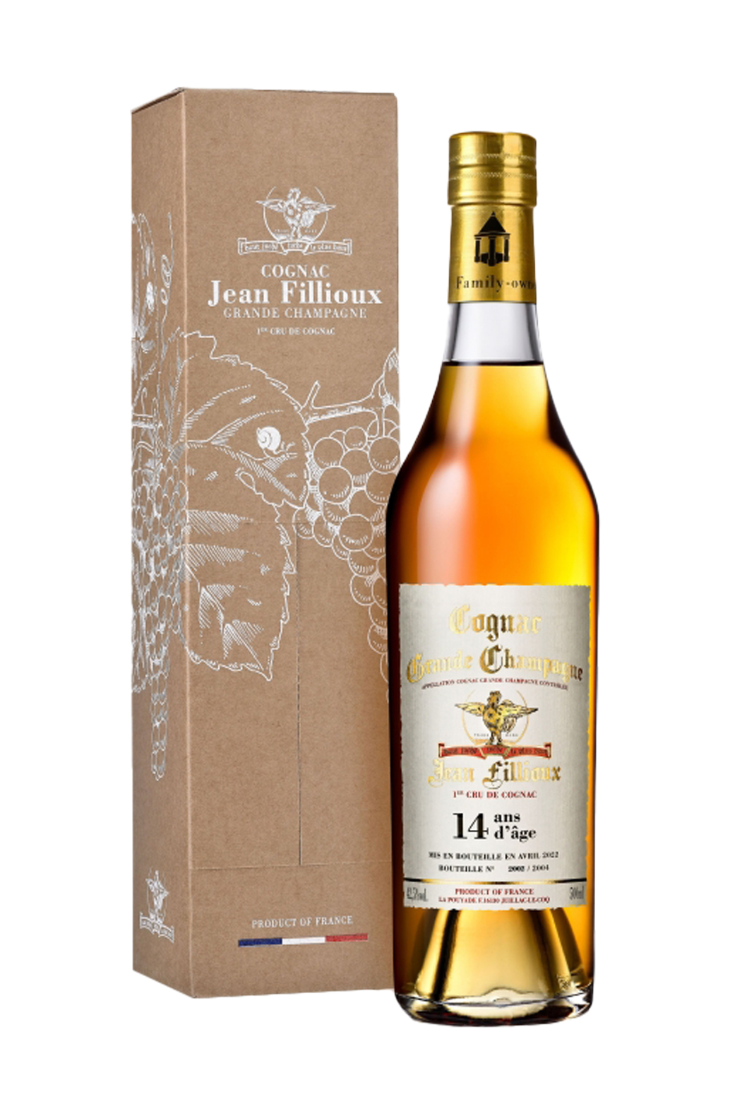 Jean Fillioux 14 Year Old Grande Champagne Cognac 500ml