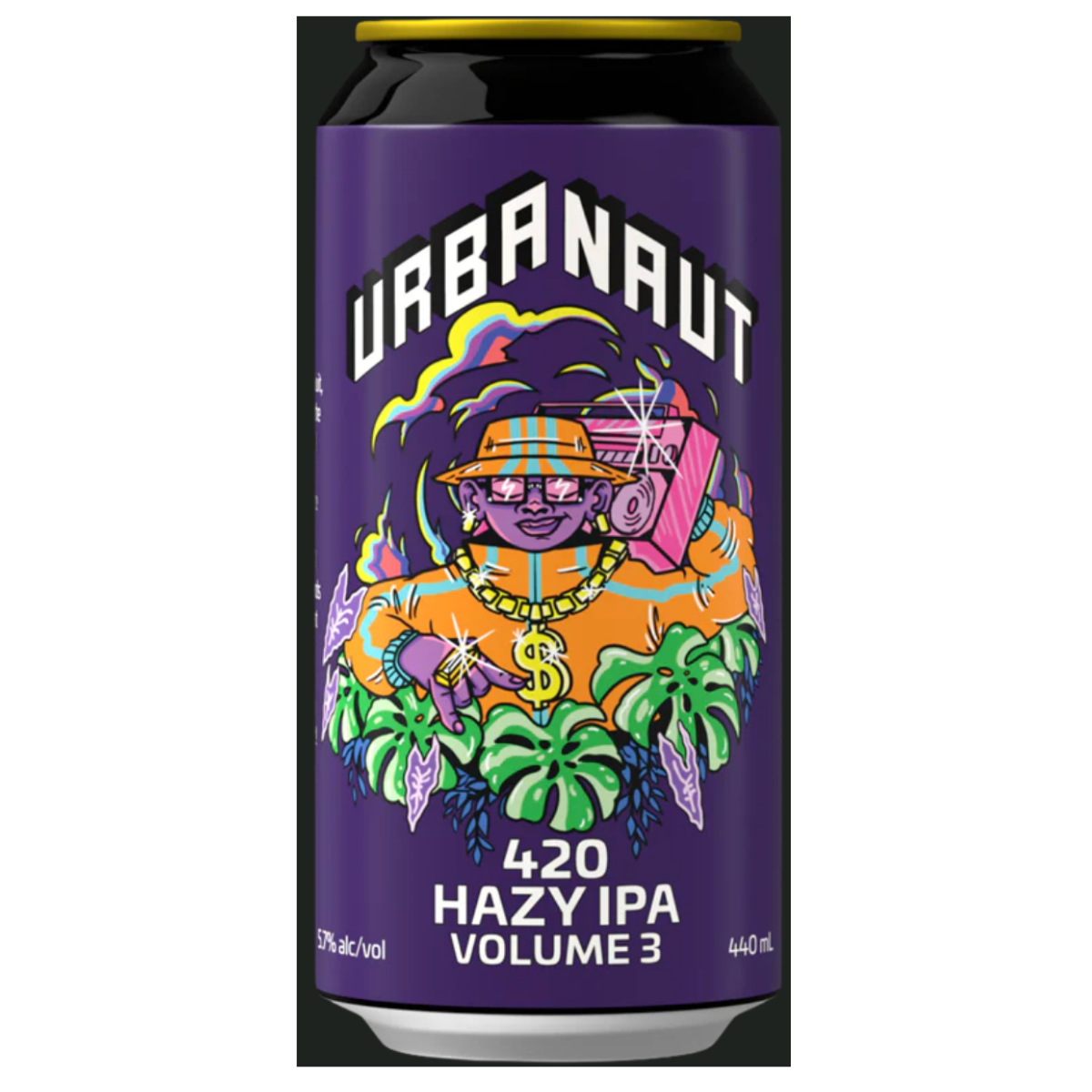 Urbanaut 420 Vol.3 Dank Terpene Hazy Ipa 440ml