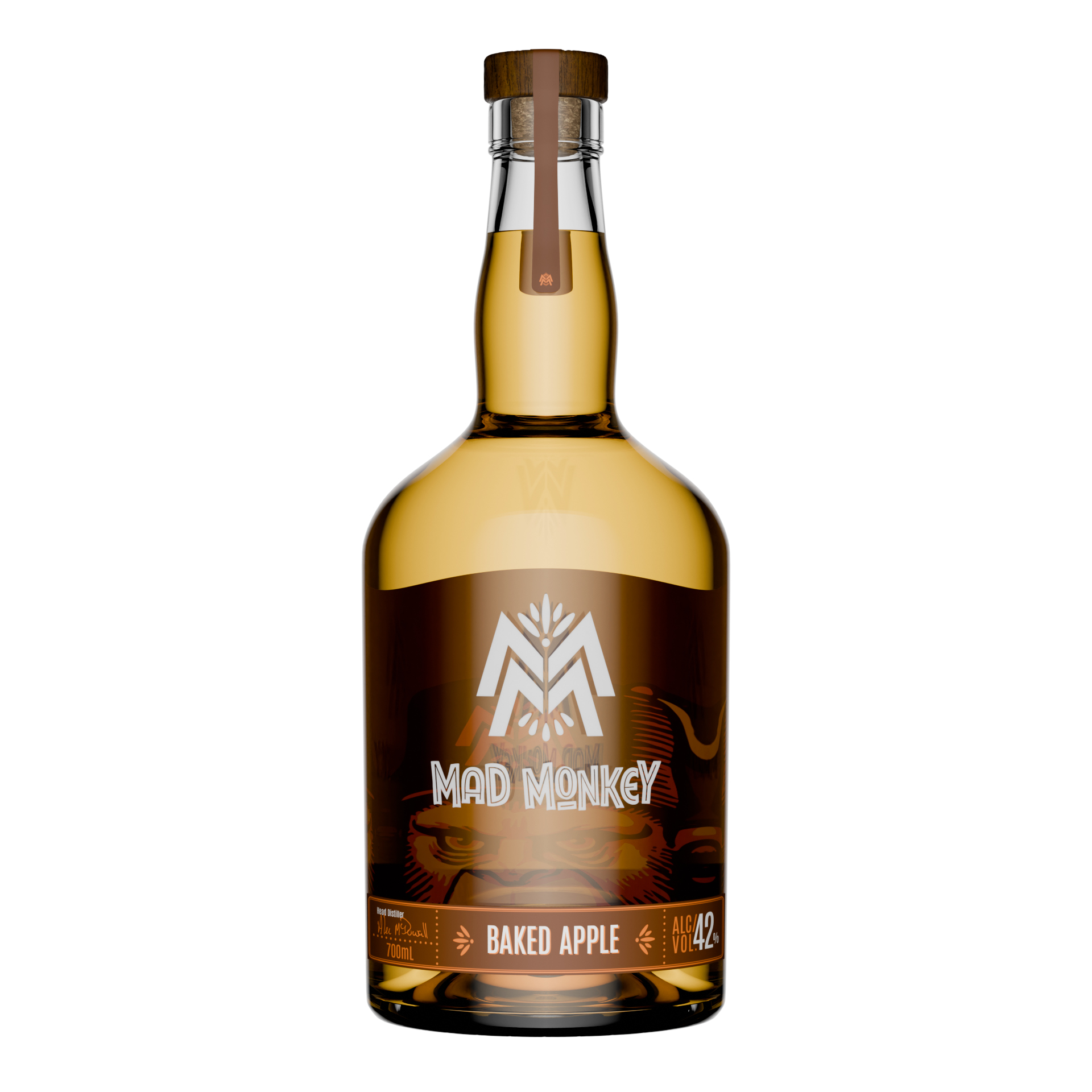Mad Monkey Baked Apple Spiced Cane Spirit 700ml