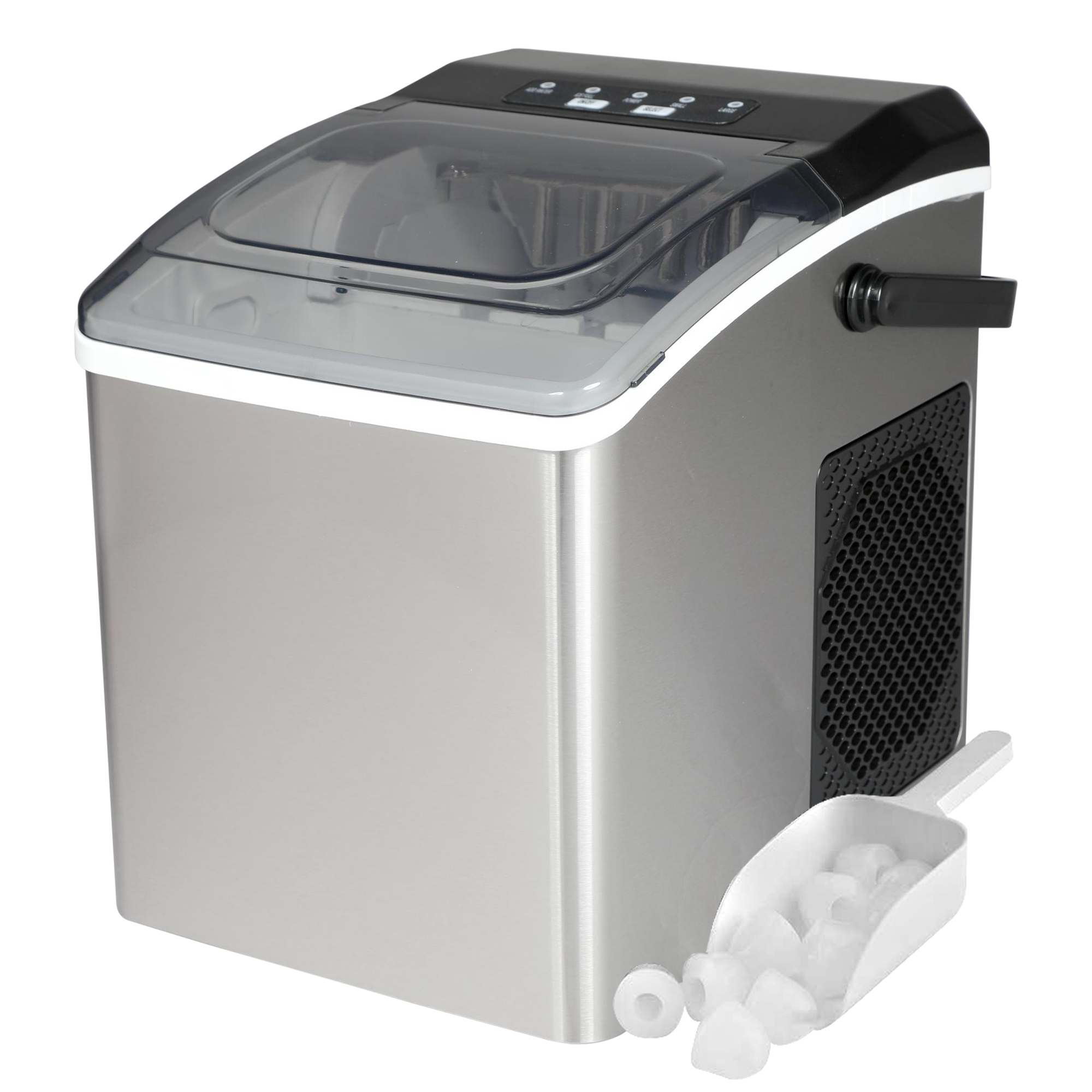 Koolatron Portable Ice Maker Machine 11.7kg Stainless Steel