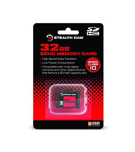 TARJETA DE MEMORIA SD DE 32 GB STEALTH CAM (PAQUETE DE 1)