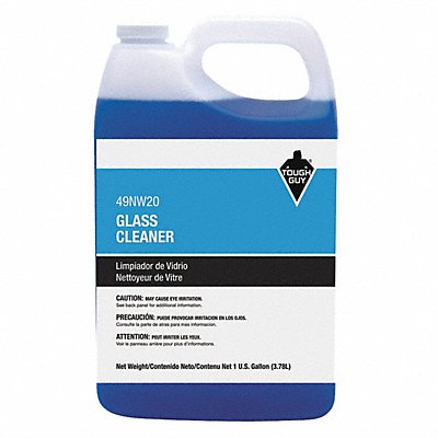 Glass Cleaner 1 gal Jug Unscented Liquid Ready to Use 1 EA