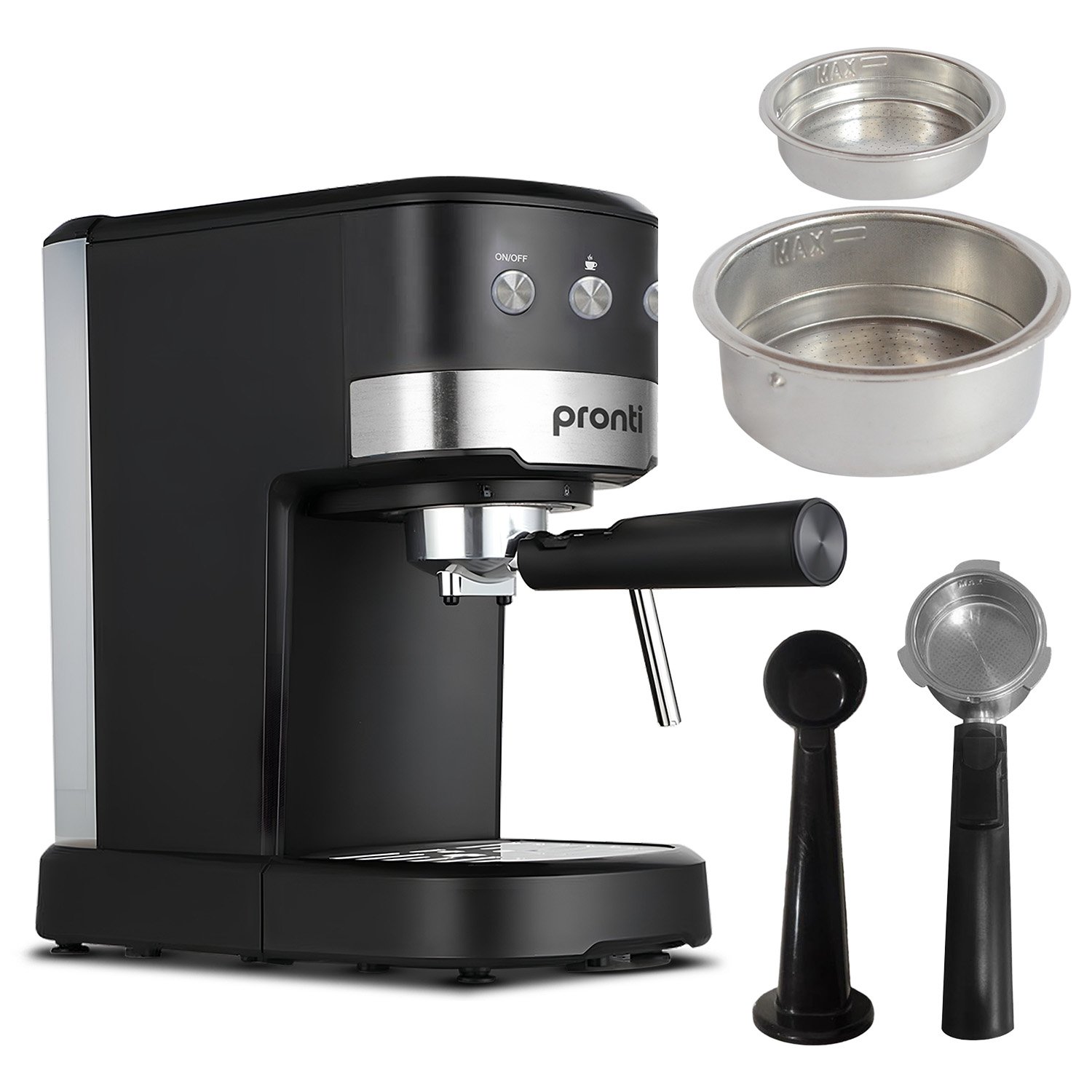 Pronti CM-850D Coffee Machine with Milk Frother