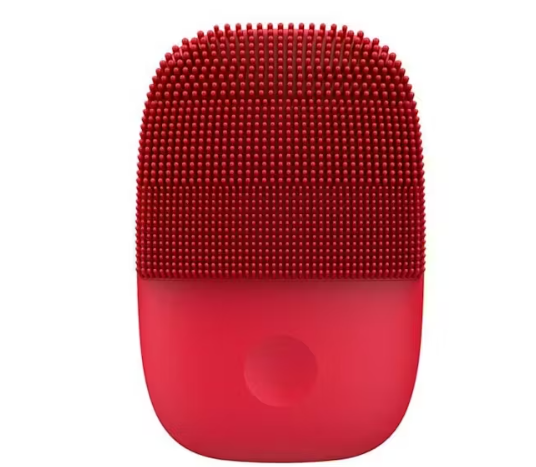 inFace Facial Silicone Cleanser Brush (Red)