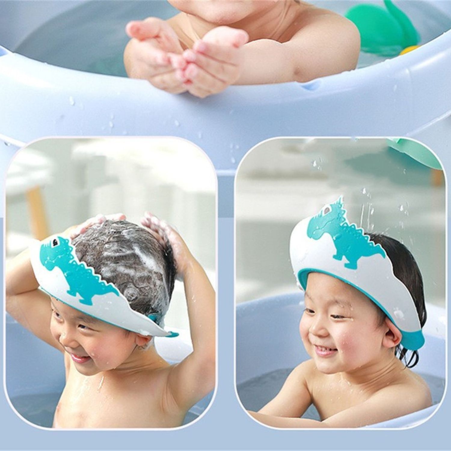 VISERA GORRO DE BAÑO DUCHA GENERICO BCELESTE