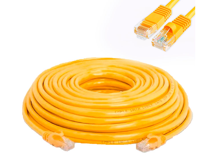 CABLE DE RED INTERNET CAT 6 ETHERNET 30 MTS ALTA VELOCIDAD