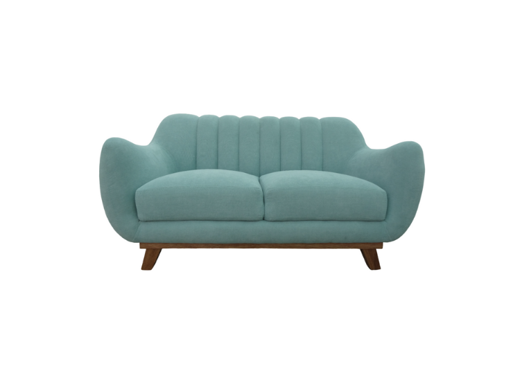 SOFA LINEA UNO MUEBLES 3-2 CUERPOS ALEXIA AQUA