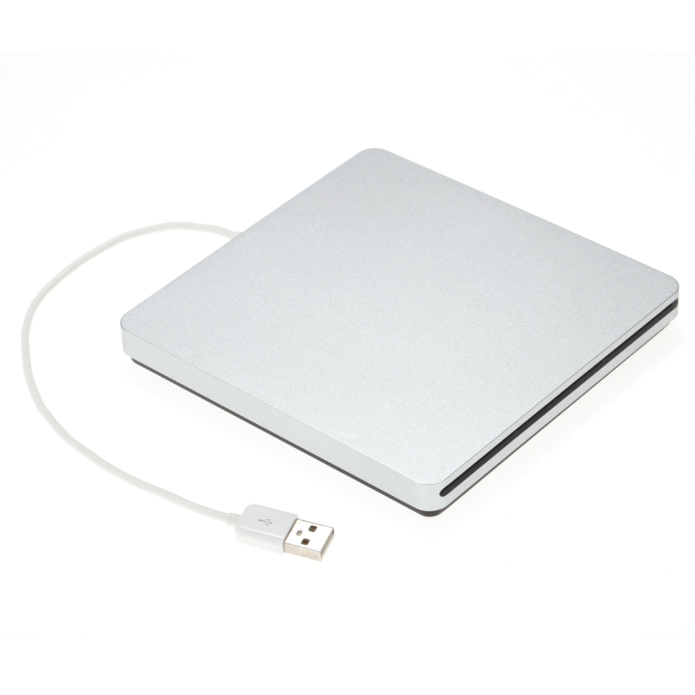USB 2&period;0 Portable Ultra Slim External DVD ROM Player Drive Reader Replacement for iMac&sol;MacBook&sol;MacBook Air&sol;Pro Laptop PC