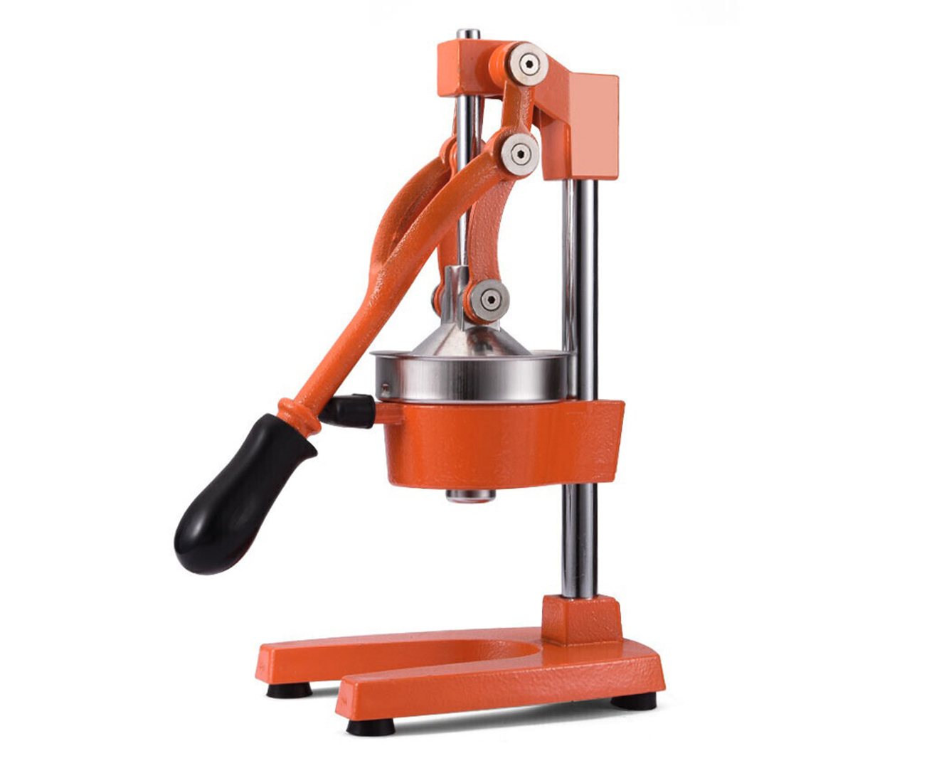 Soga Commercial Manual Juicer Hand Press Extractor (Citrus Orange)