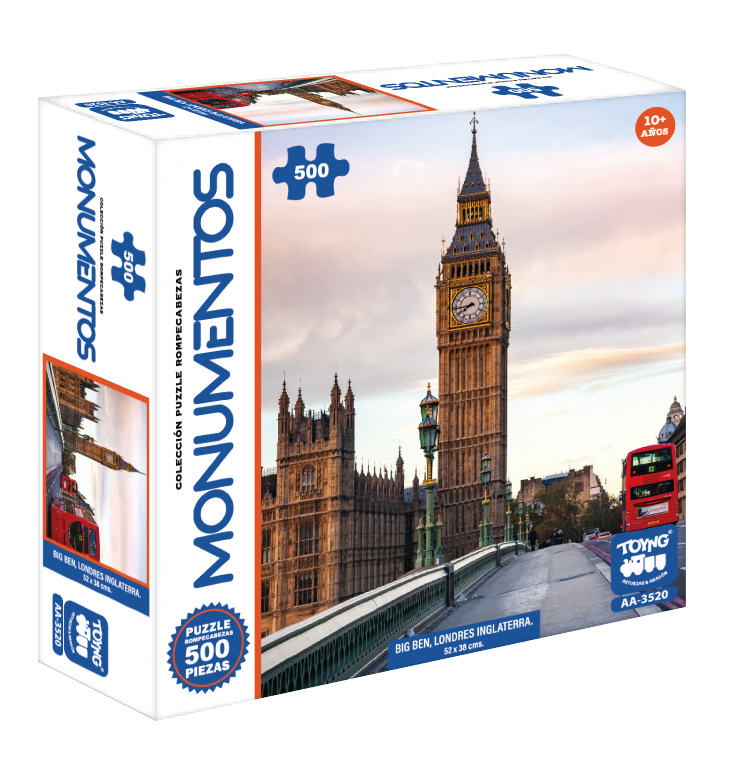 PUZZLES 500 PIEZAS ' MONUMENTOS ' BIG BEN