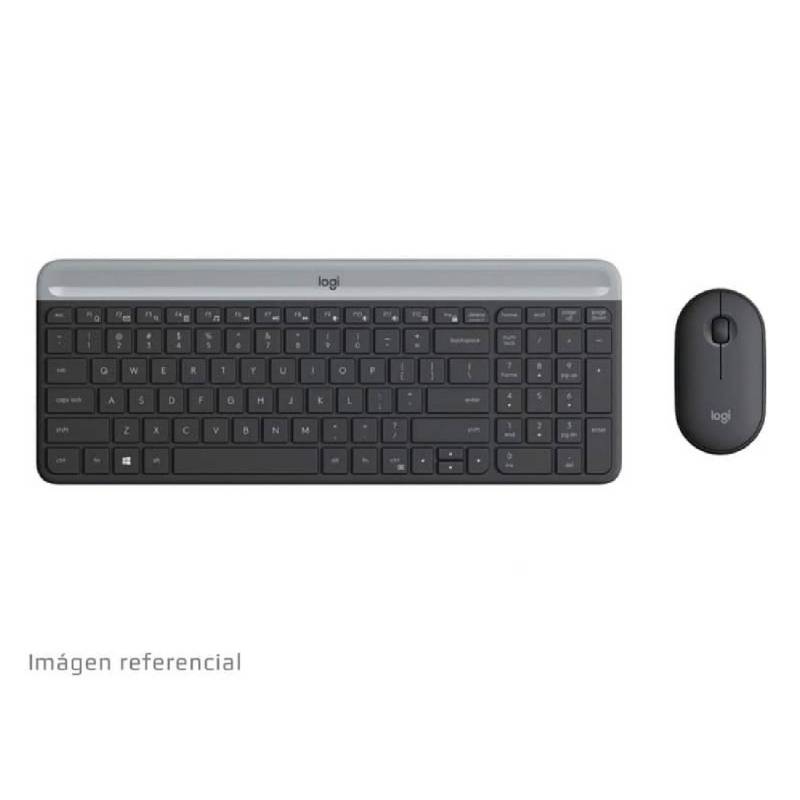 TECLADO  MOUSE LOGITECH WIRELESS MK470 NEGRO