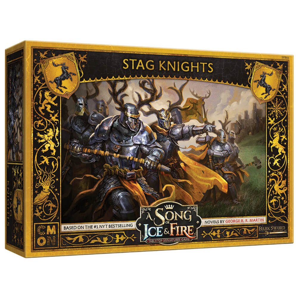 Cmon A Song of Ice & Fire: Baratheon Stag Knights
