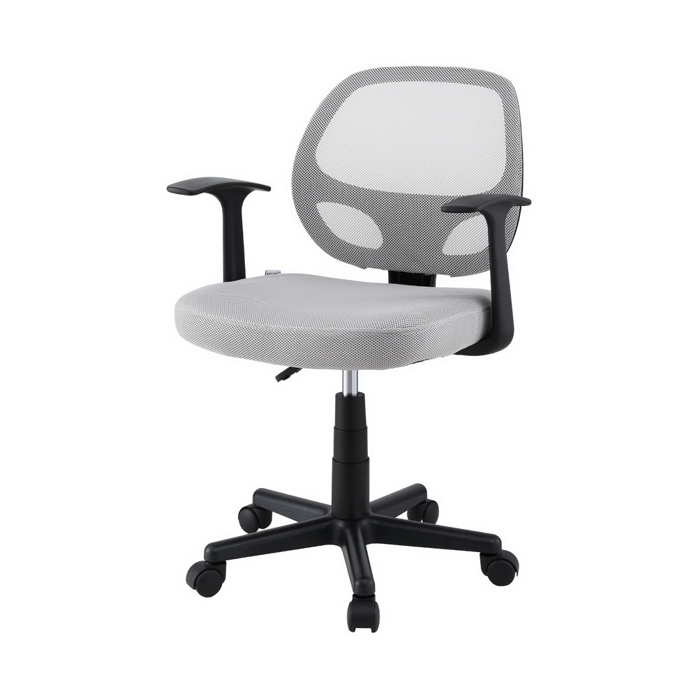 Artiss Mesh Office Chair Computer Gaming Desk Chairs Work Study Mid Back (Grey)