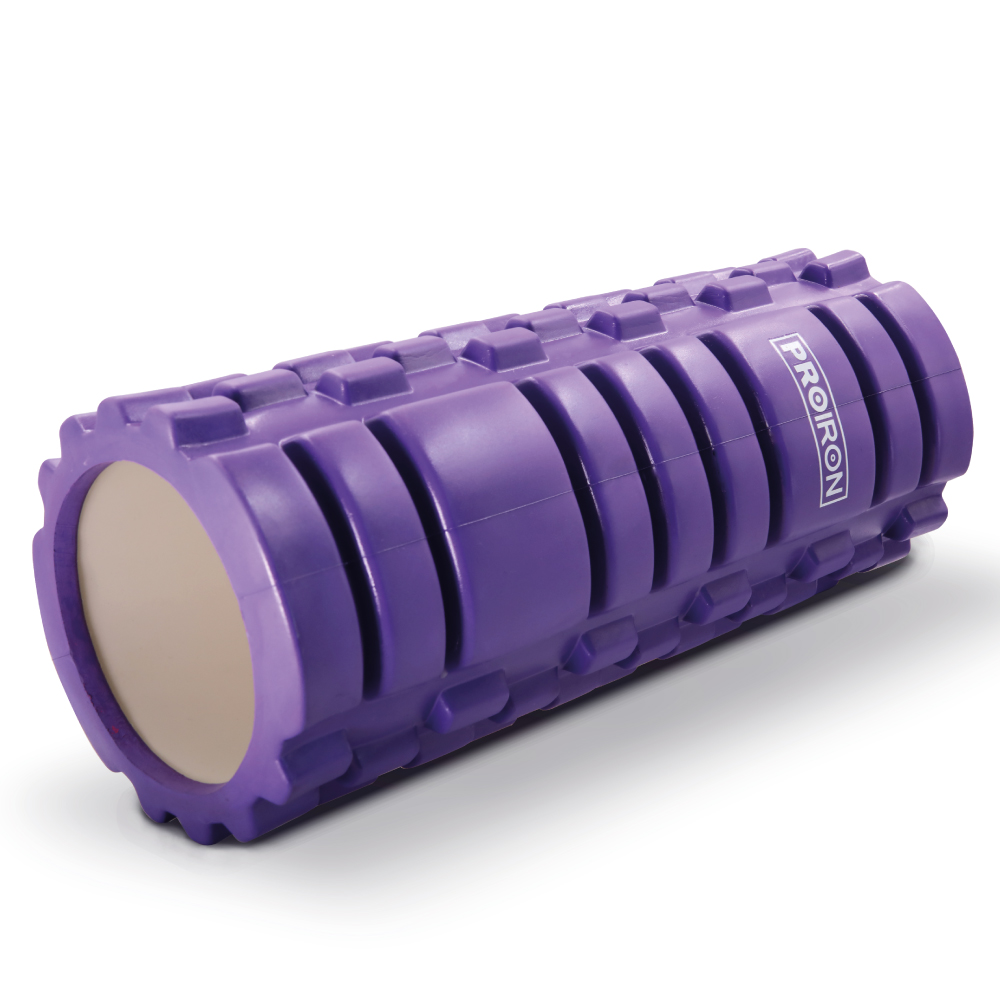 FOAM ROLLER MASAJEADOR PROIRON - MORADO