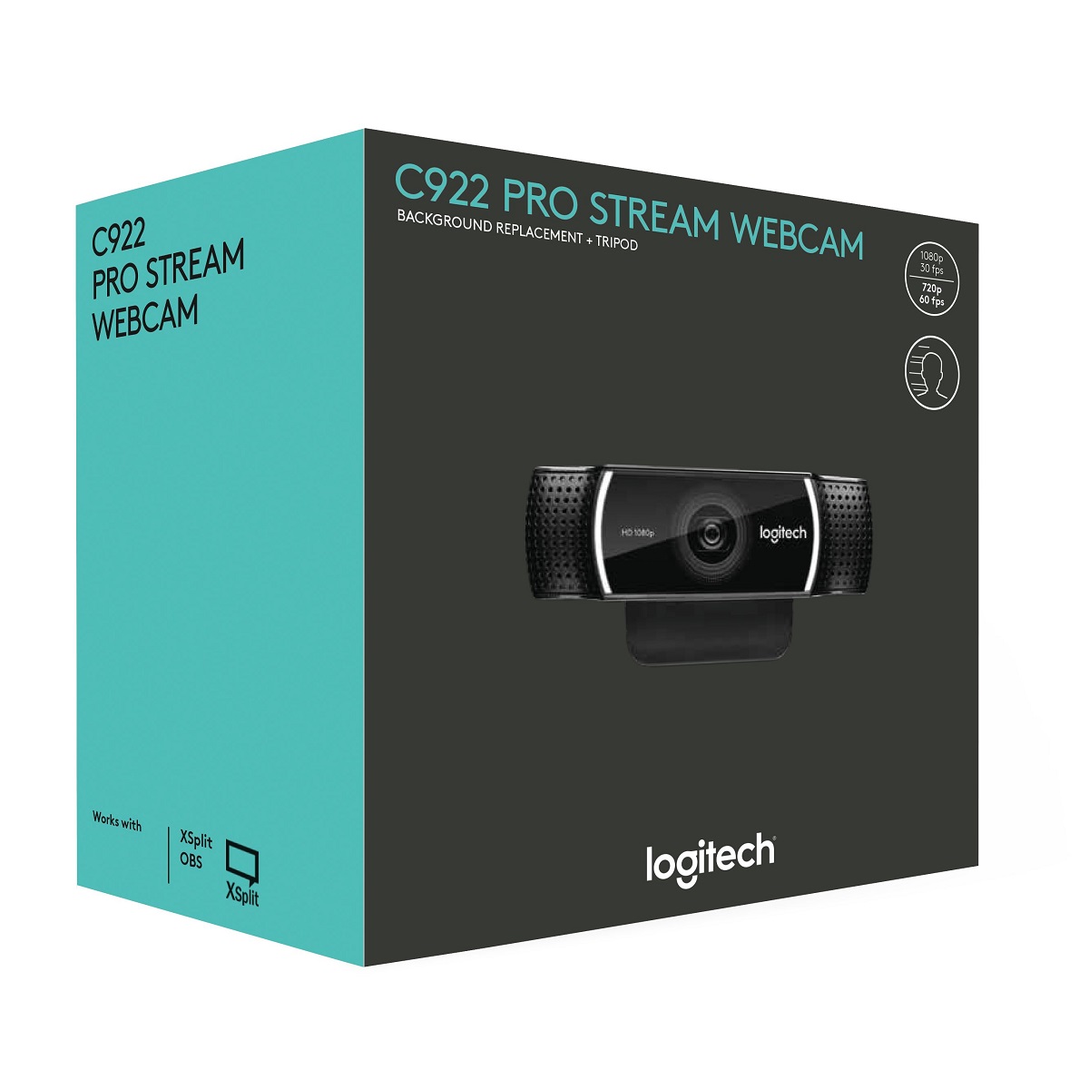 LOGITECH - CÁMARA WEB C922 PRO STREAM FULL HD 1080P