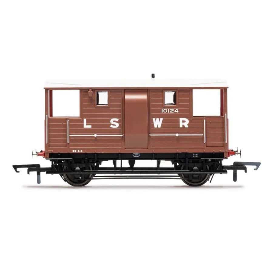 Hornby OO LSWR 20T New Van Goods Brake Van 10124 Era 2