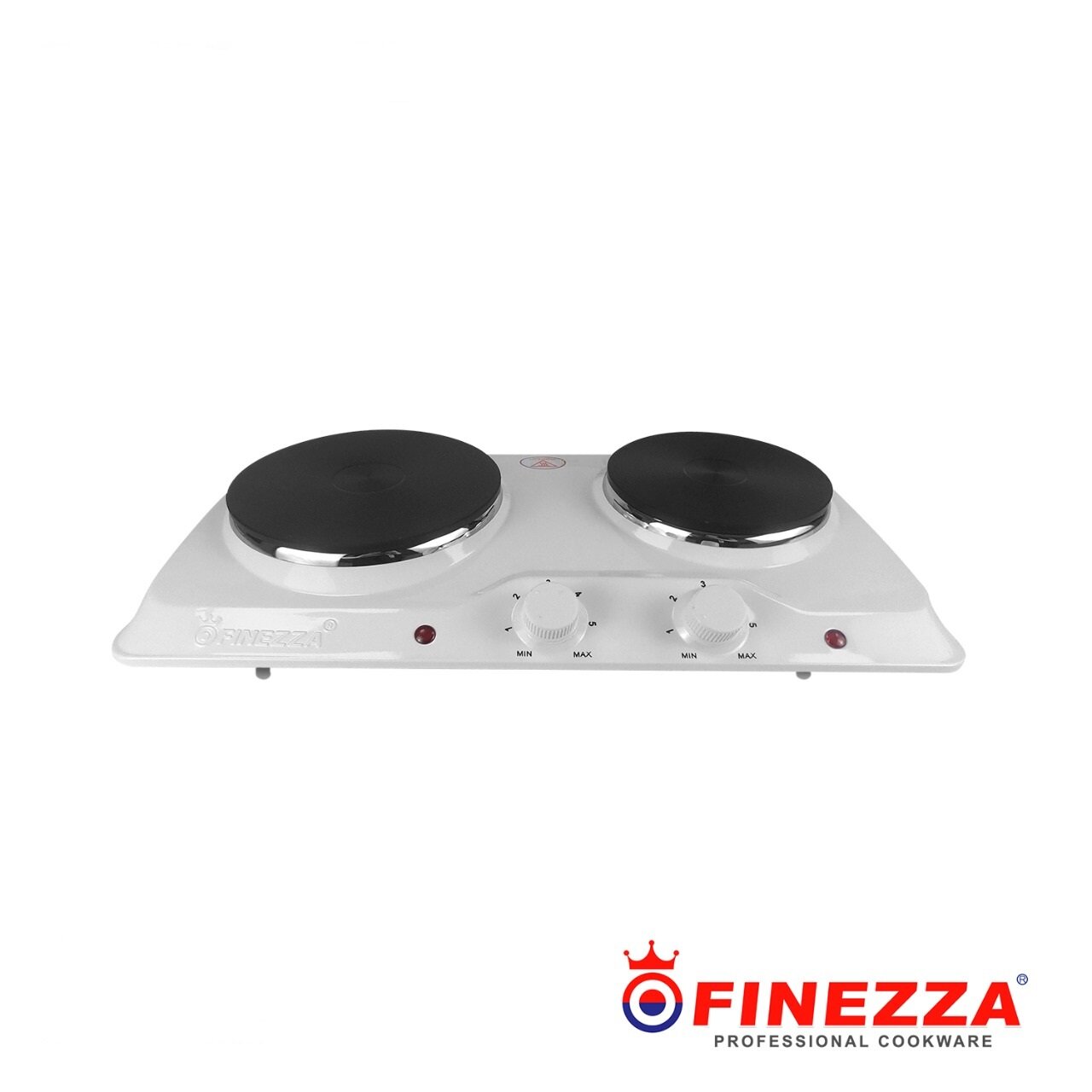 FINEZZA COCINA ELÉCTRICA 2 HORNILLAS FZ-204D4B BLANCO