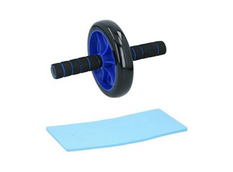 RUEDA ABDOMINAL SINGLE AB ROLLER | AZUL