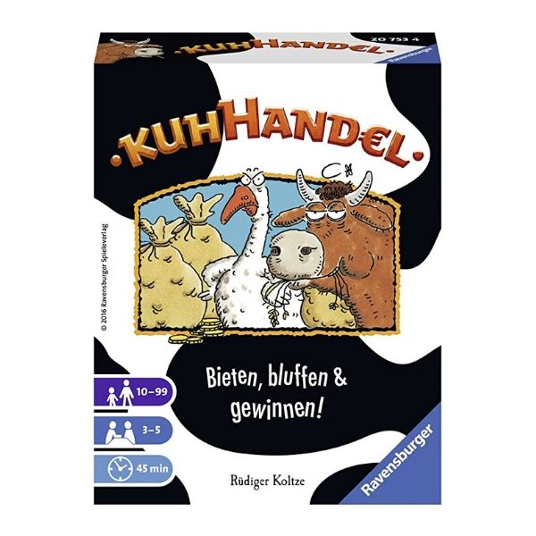 RAVENSBURGER JUEGO KUHHANDEL TRAVEL SIZE