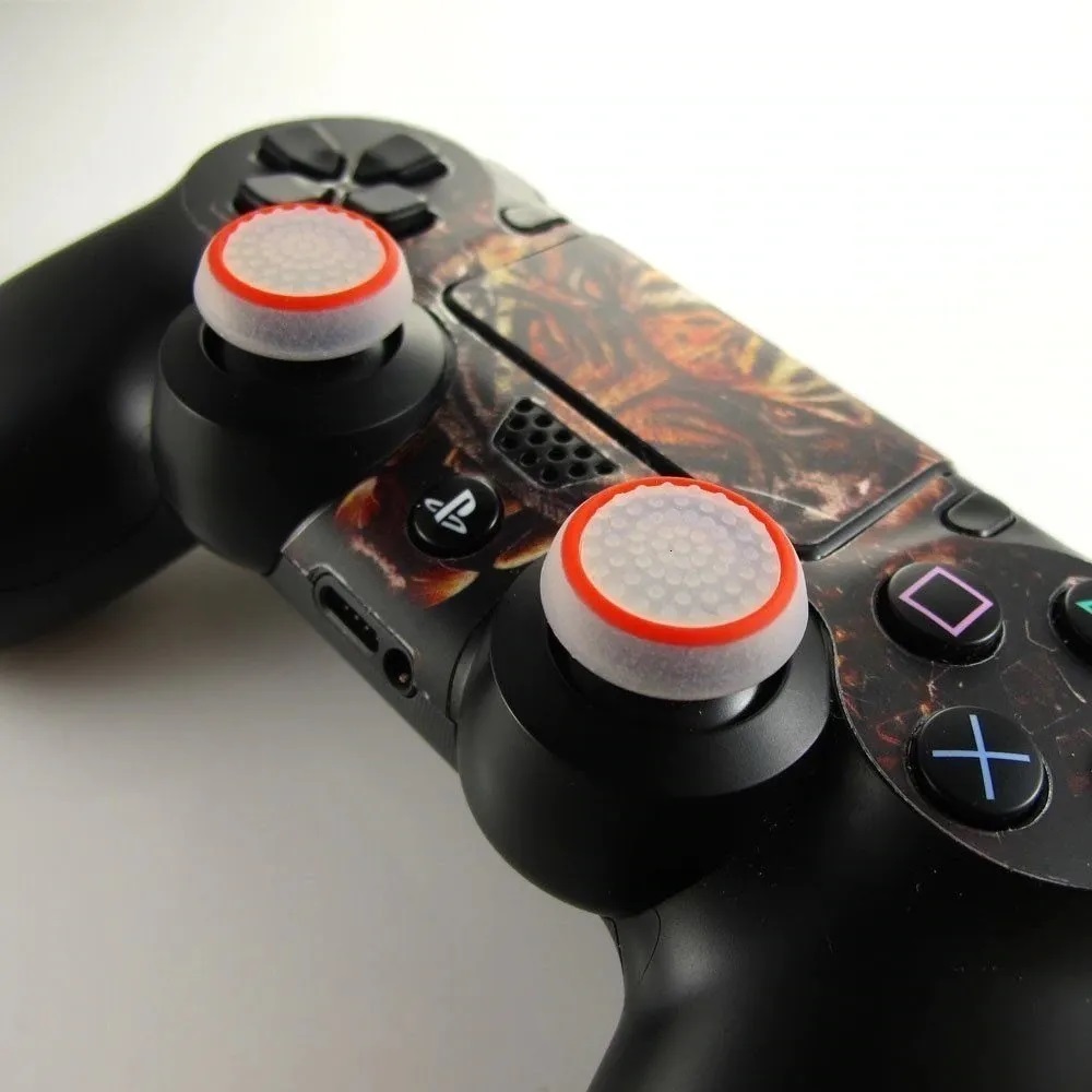 PACK 04 UND GRIPS PS4 PS5 JOYSTICK MANDO PS4 PS5 COLOR ALEATORIO