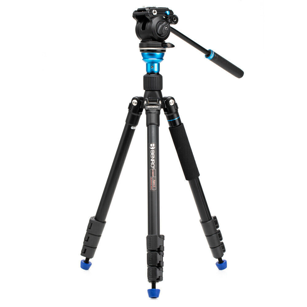 Benro A1883F Aero2 Aluminium Travel Video Tripod Kit (165cm)
