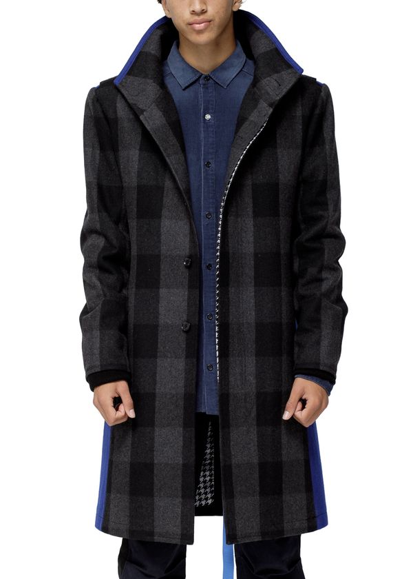 Men's Oversized Wool Blend Coat