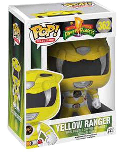 FUNKO POP TELEVISION POWER RANGERS - YELLOW RANGER #362