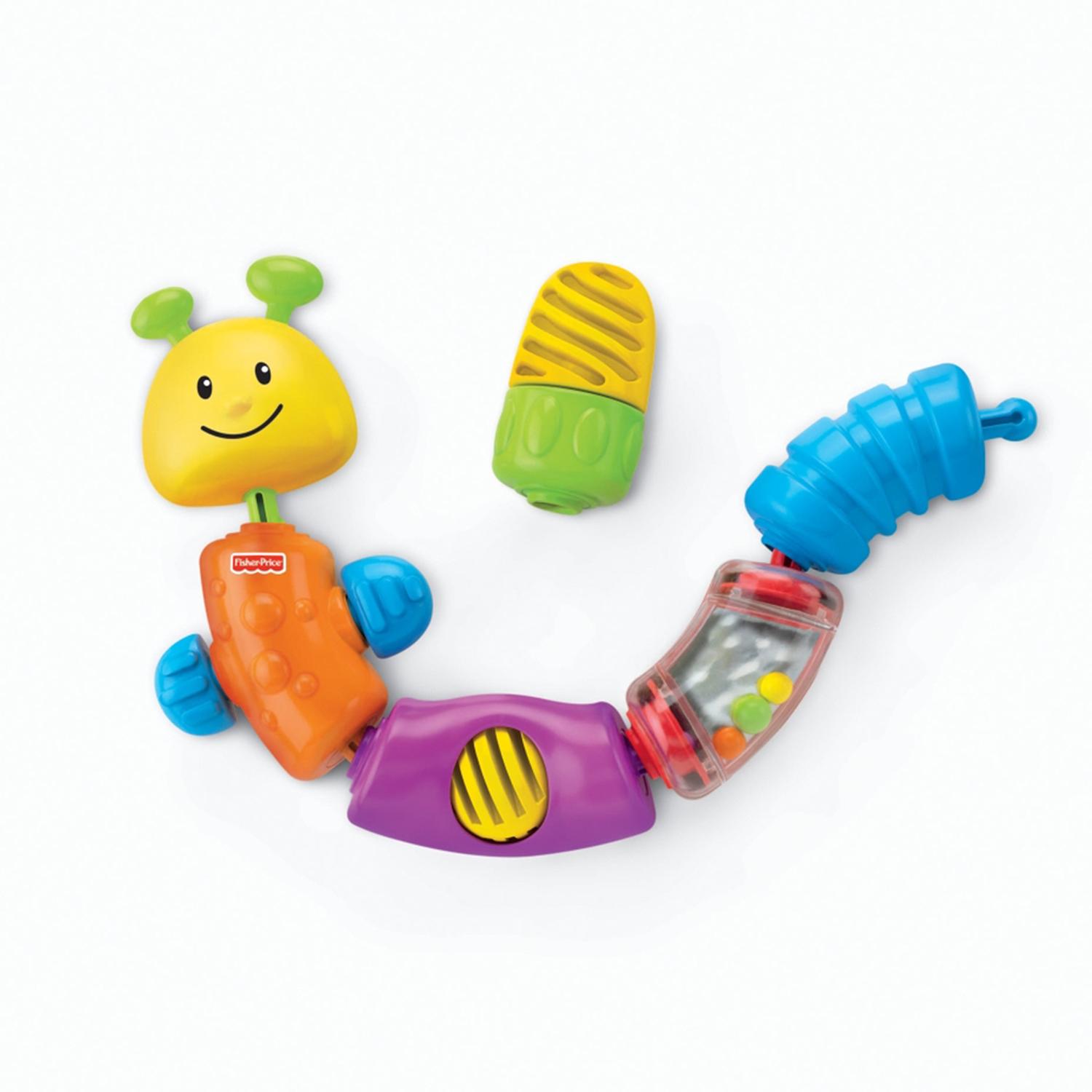 FISHER-PRICE INFANT JUGUETE PARA BEBÉS ORUGA CADENA DE COLORES