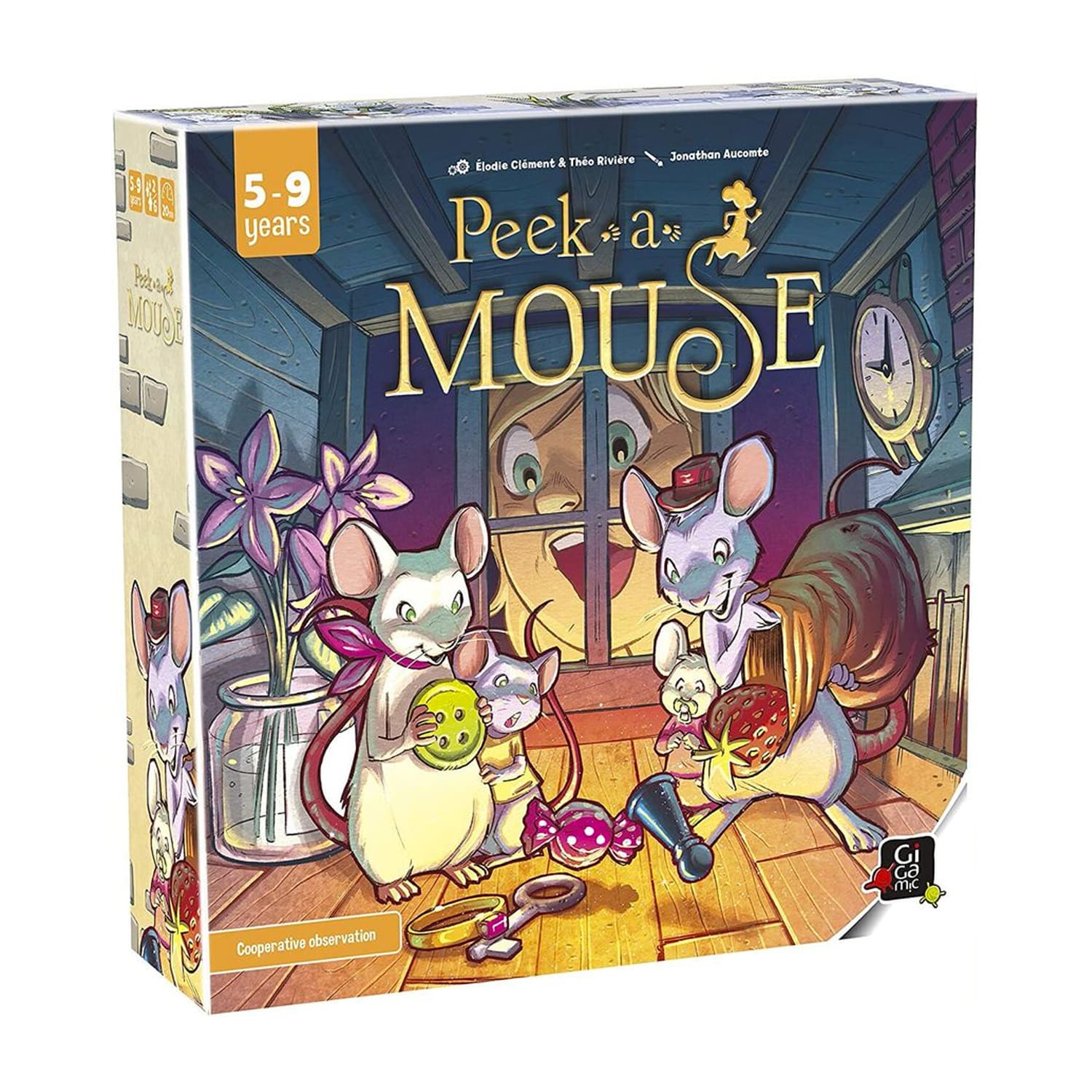JUEGOS DE MESA GIGAMIC - PEEK A MOUSE