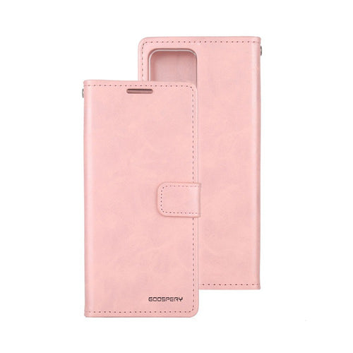 Goospery Bluemoon Diary for Galaxy A56 - Rose Gold