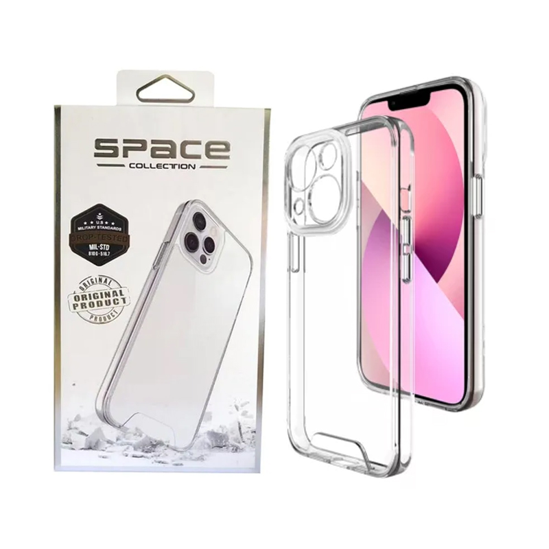 CASE SPACE PARA IPHONE IPHONE 15 PLUS - TRANSPARENTE