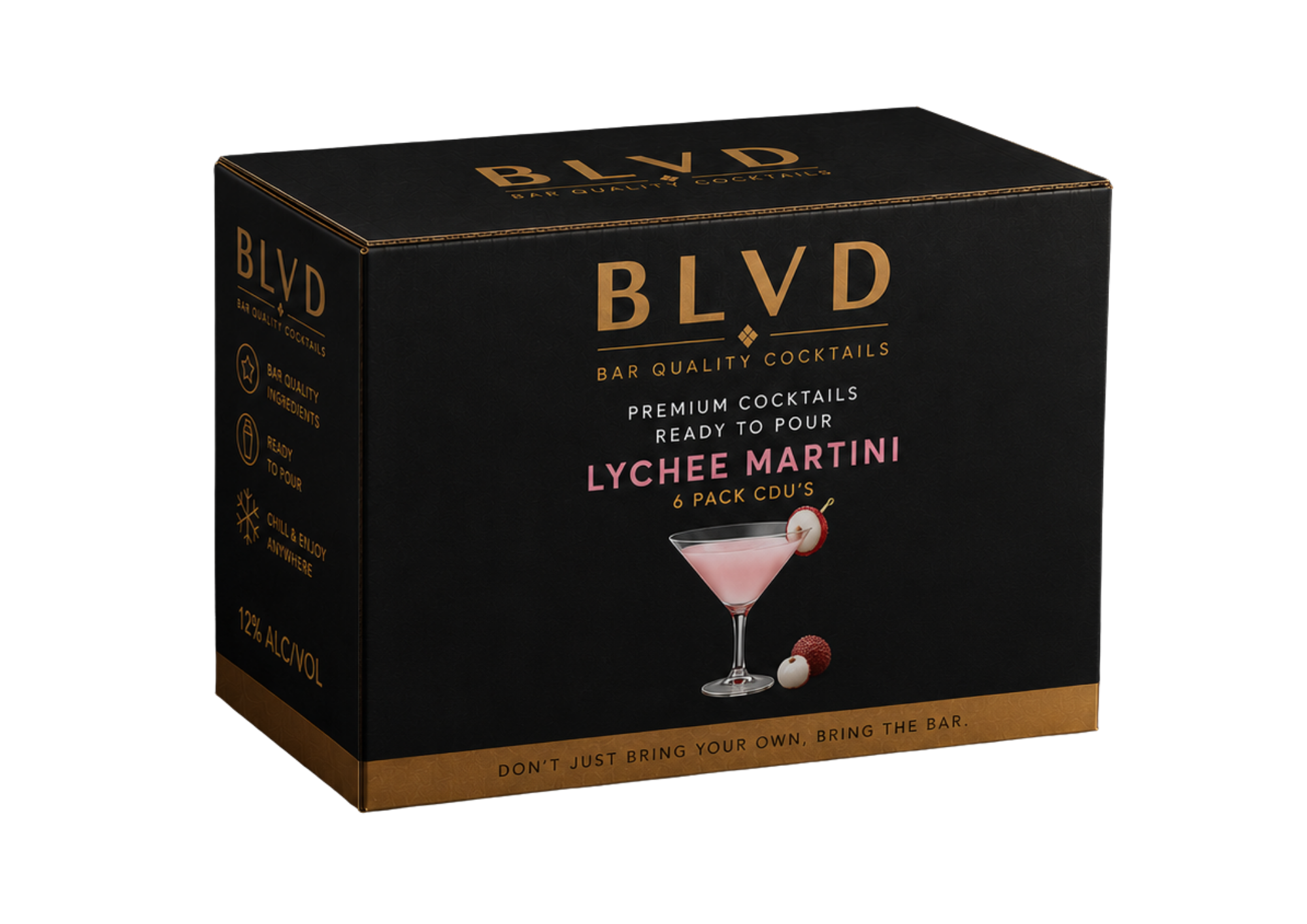 Blvd Lychee Martini Pouch