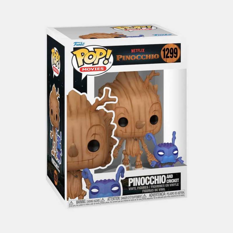 FUNKO POP NETFLIX PINOCCHIO - PINOCCHIO AND CRICKET