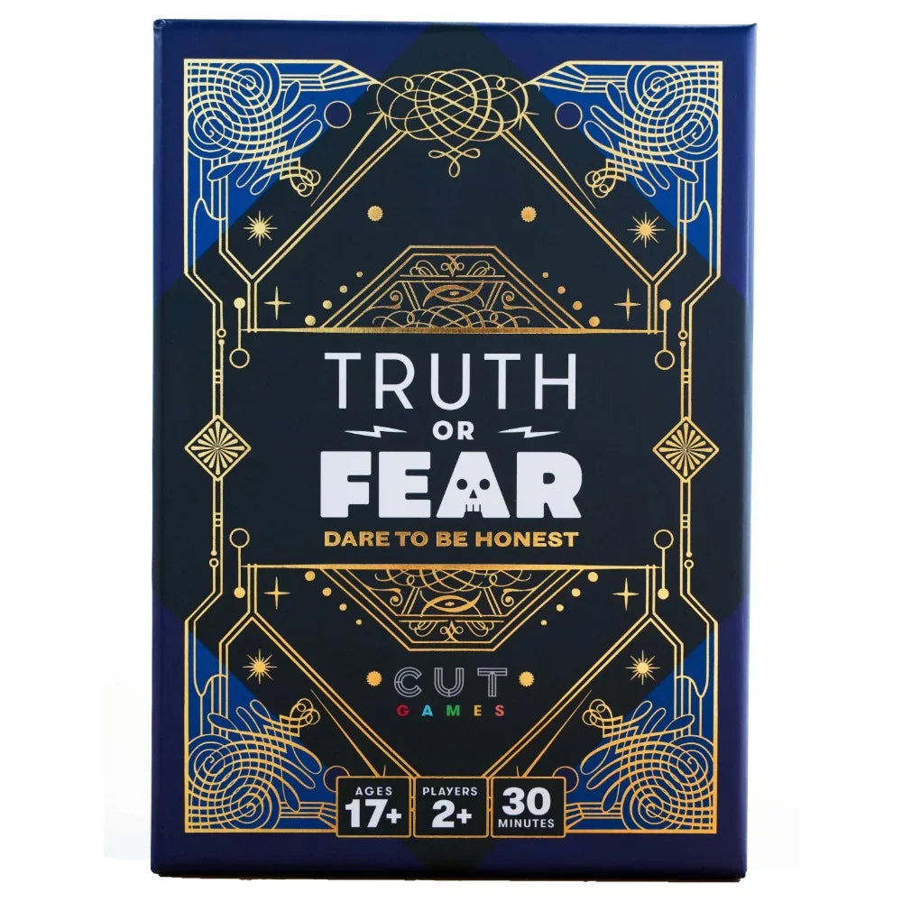 Cut Games Truth or Fear Dare to be Honest Party Game
