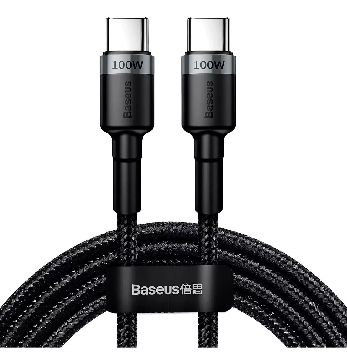 CABLE BASEUS 2 M USB TIPO C A C PD 2.0 Q.C 3.0 100W 20V 5A